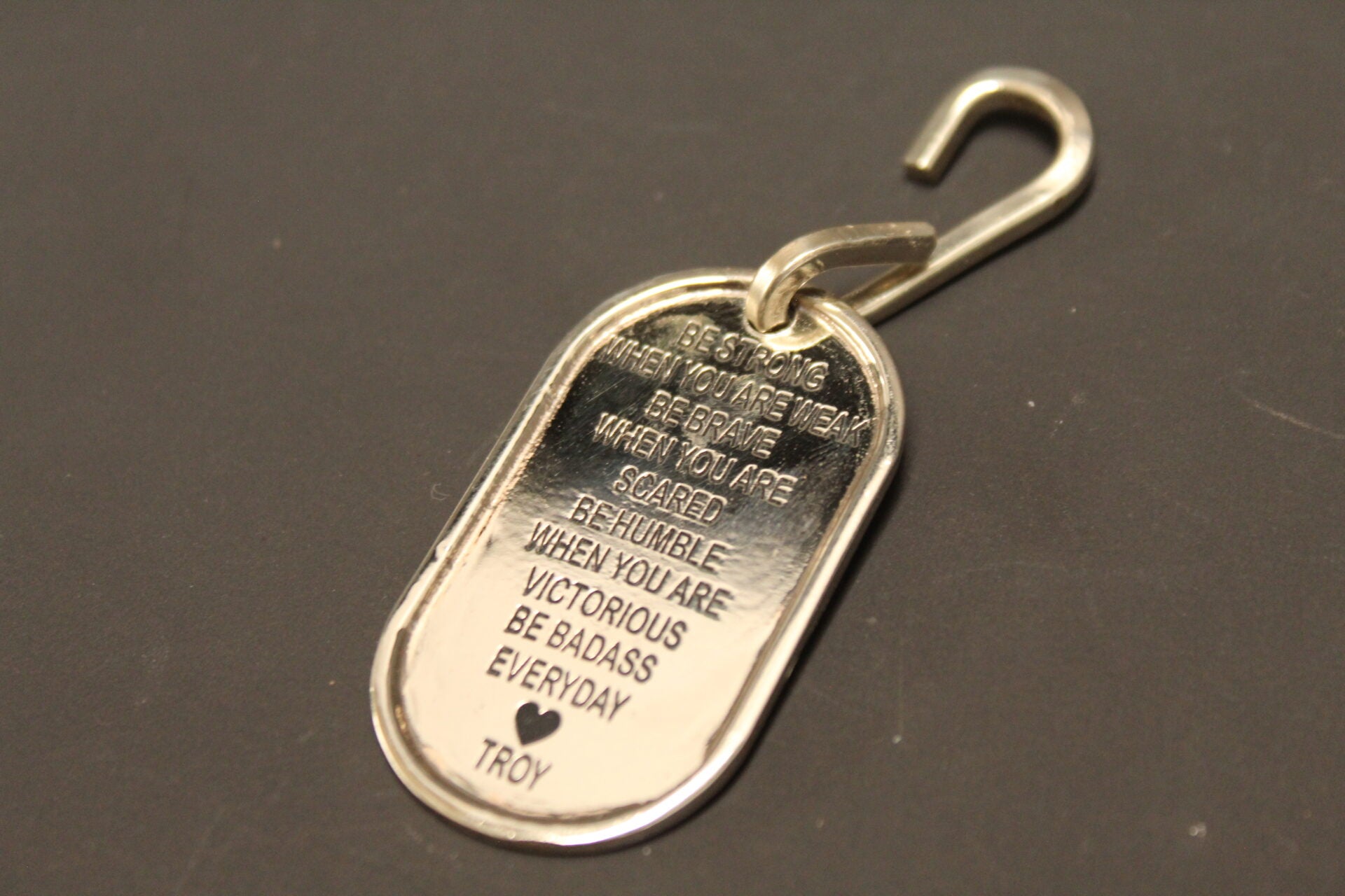 Custom tag keychain